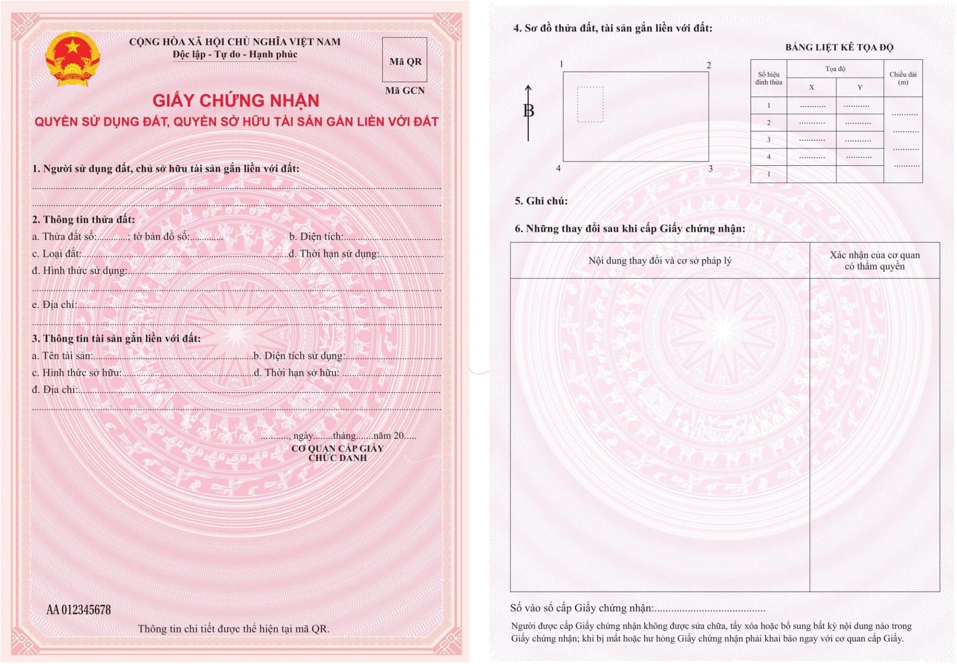 Các trường hợp khi sang tên sổ đỏ được cấp sổ mới
