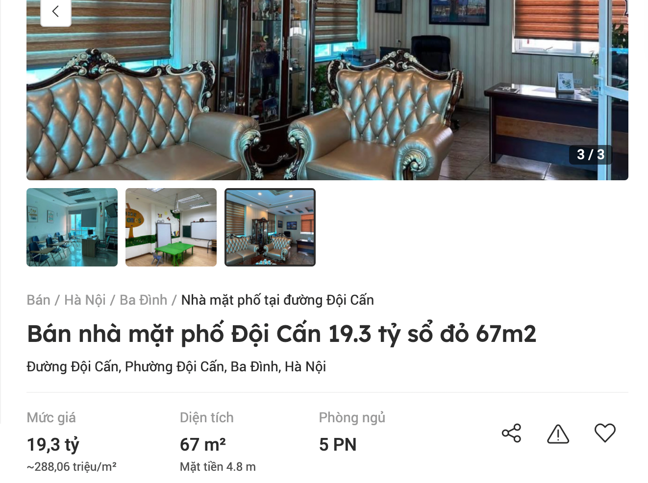Nhà mặt phố trung tâm Hà Nội nóng trở lại, siêu đắt đỏ vẫn hút khách mua