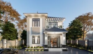 Xây biệt thự 2 tầng hết bao nhiêu tiền?