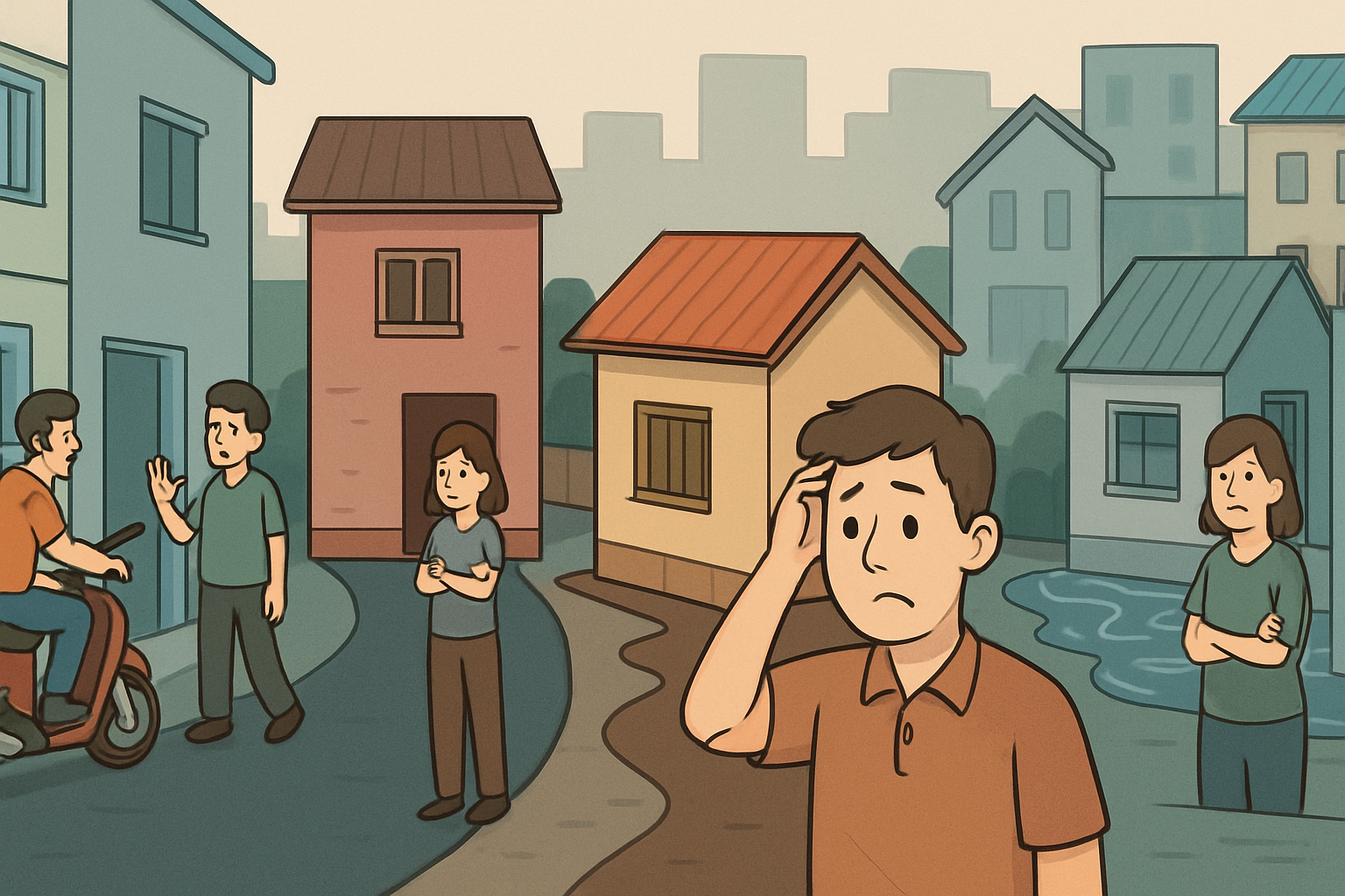 Mua nhà trong ngõ: 5 kiểu nhà trong ngõ rẻ mấy cũng đừng xuống tiền